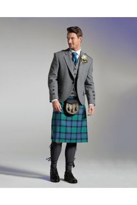 Tenue De Kilt En Tweed Ecossais Traditionnel Groom Argyll - Kilt Ecossais 
