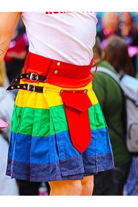 Kilt Arc En Ciel De Fierté LGBT - Kilt Ecossais