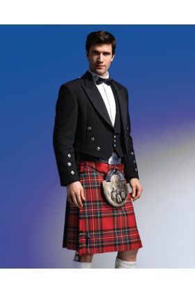 Modern Prince Charlie Kilt Outfit For Wedding  -  