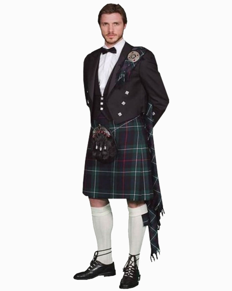 Uniquity Tenue en kilt complet du prince Charlie
